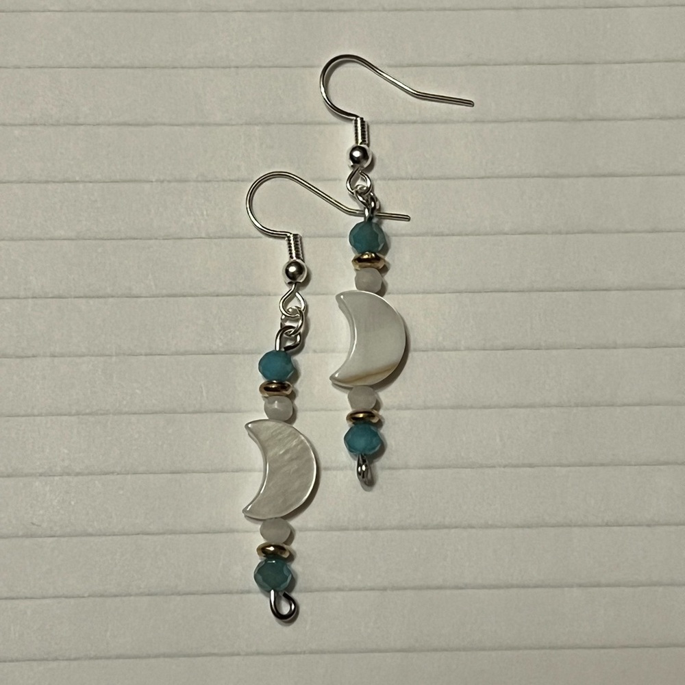 Handmade Half Moon Earrings
